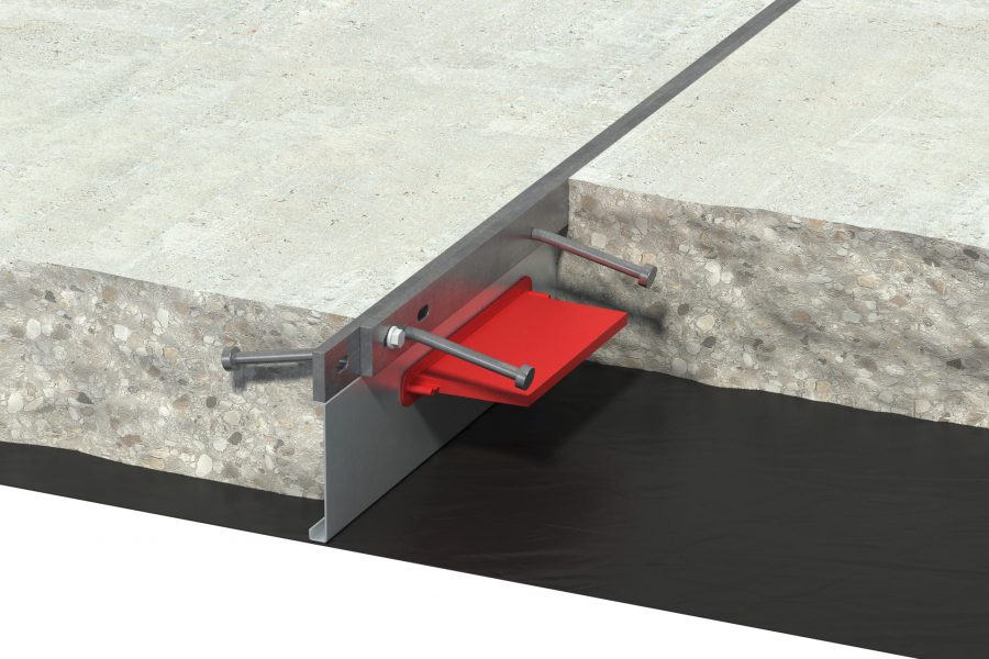 ArmourJoint Fixed in Concrete Slab